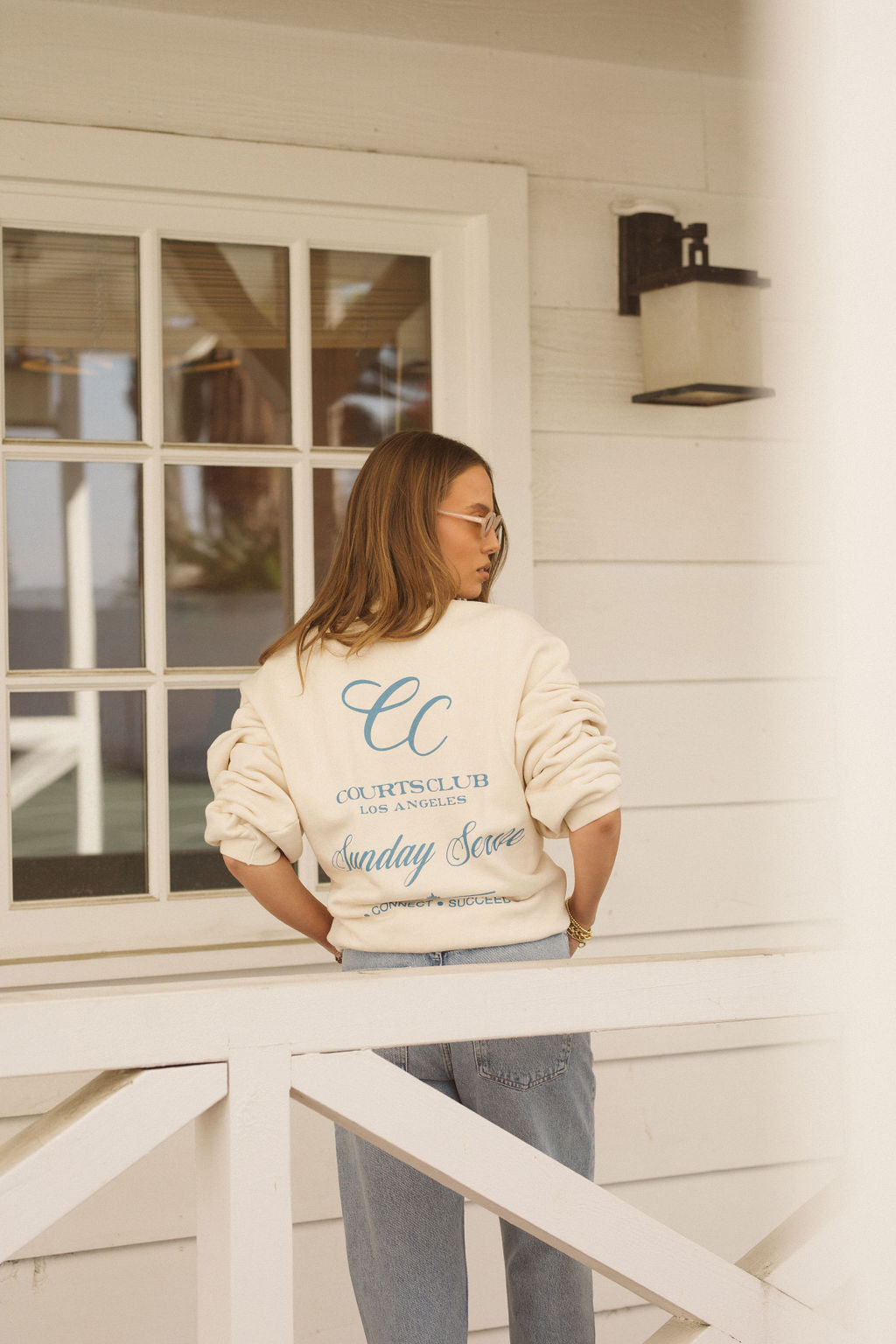 Sunday Serve Oversized Crewneck