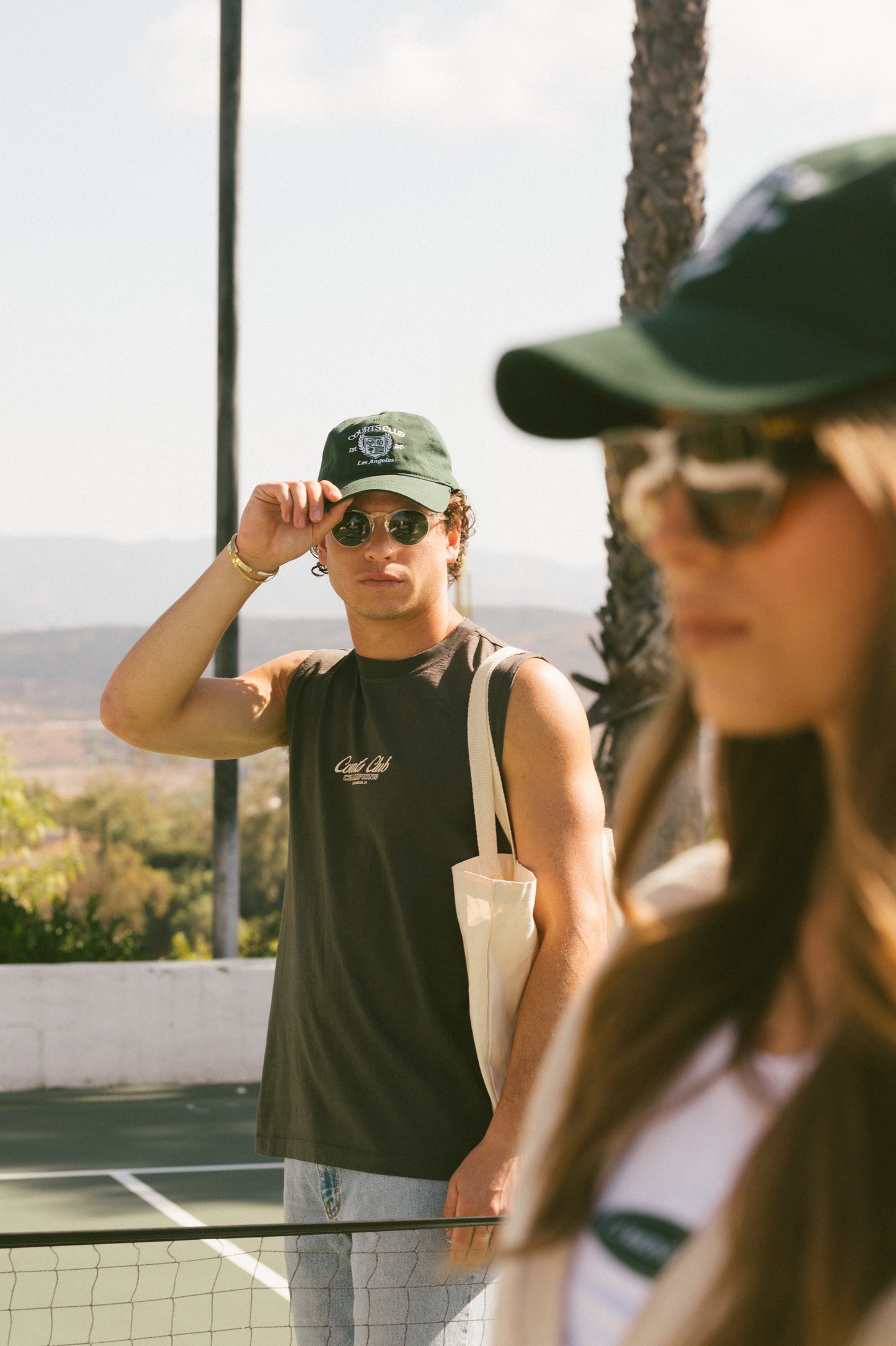 Collegiate Crest Dad Hat (CC green)