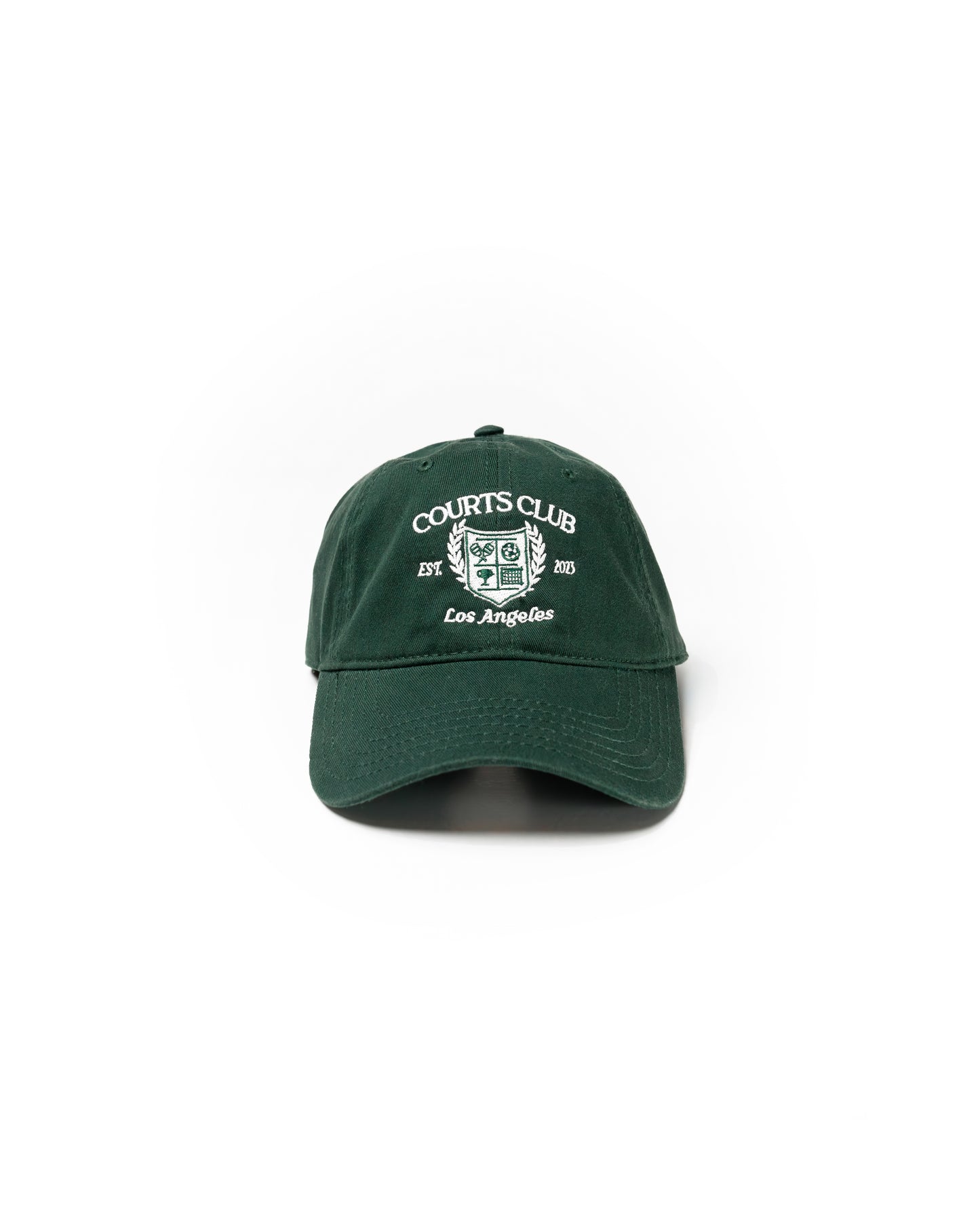 Collegiate Crest Dad Hat (CC green)