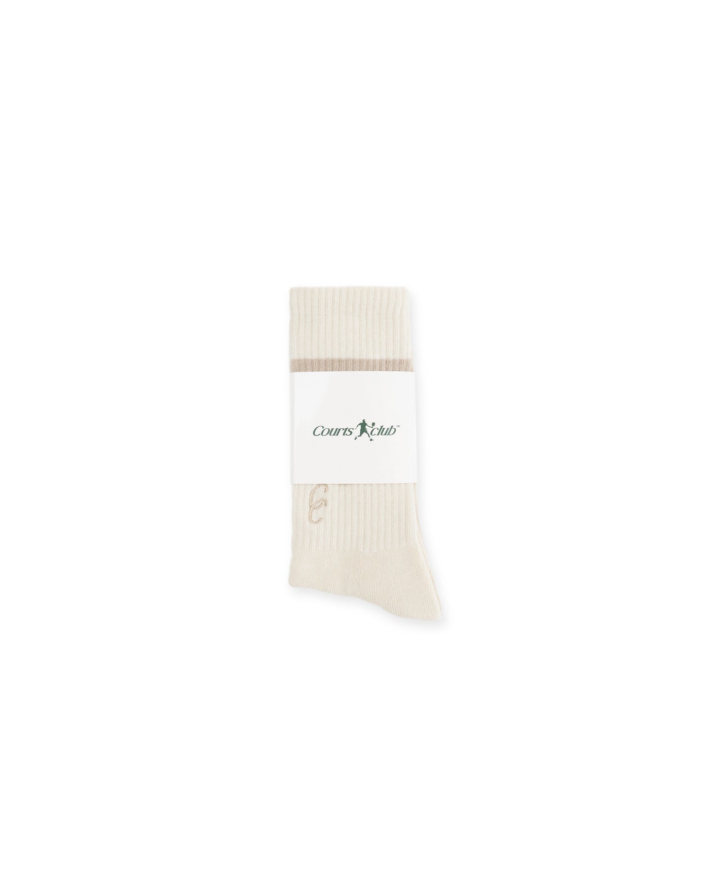 Embroidered Court Socks