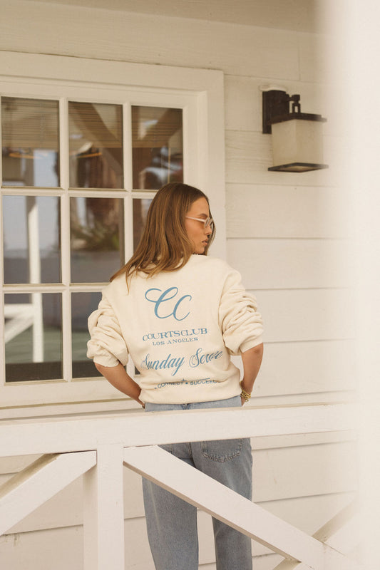 Sunday Serve Oversized Crewneck