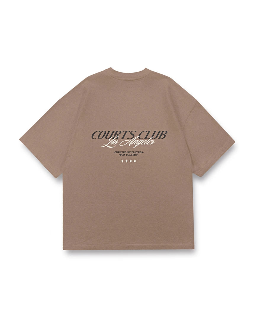 Script Tee (vintage brown)