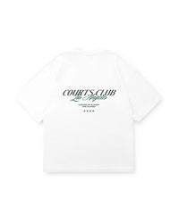 Script Tee (white)