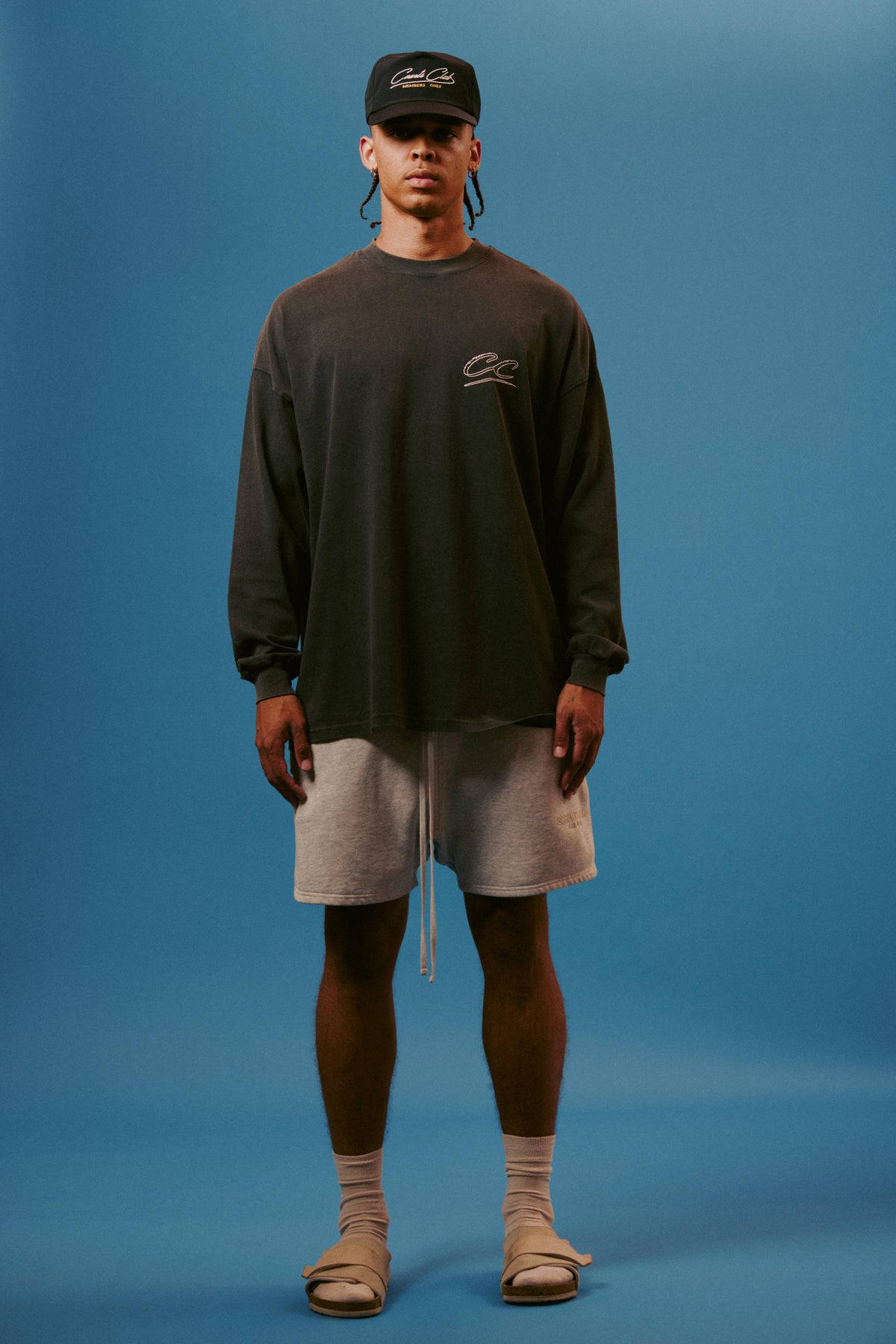Overcast Long Sleeve Tee (vintage black)