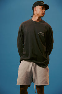 Overcast Long Sleeve Tee (vintage black)