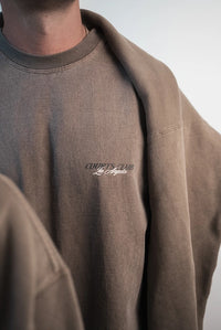 Script Tee (vintage brown)