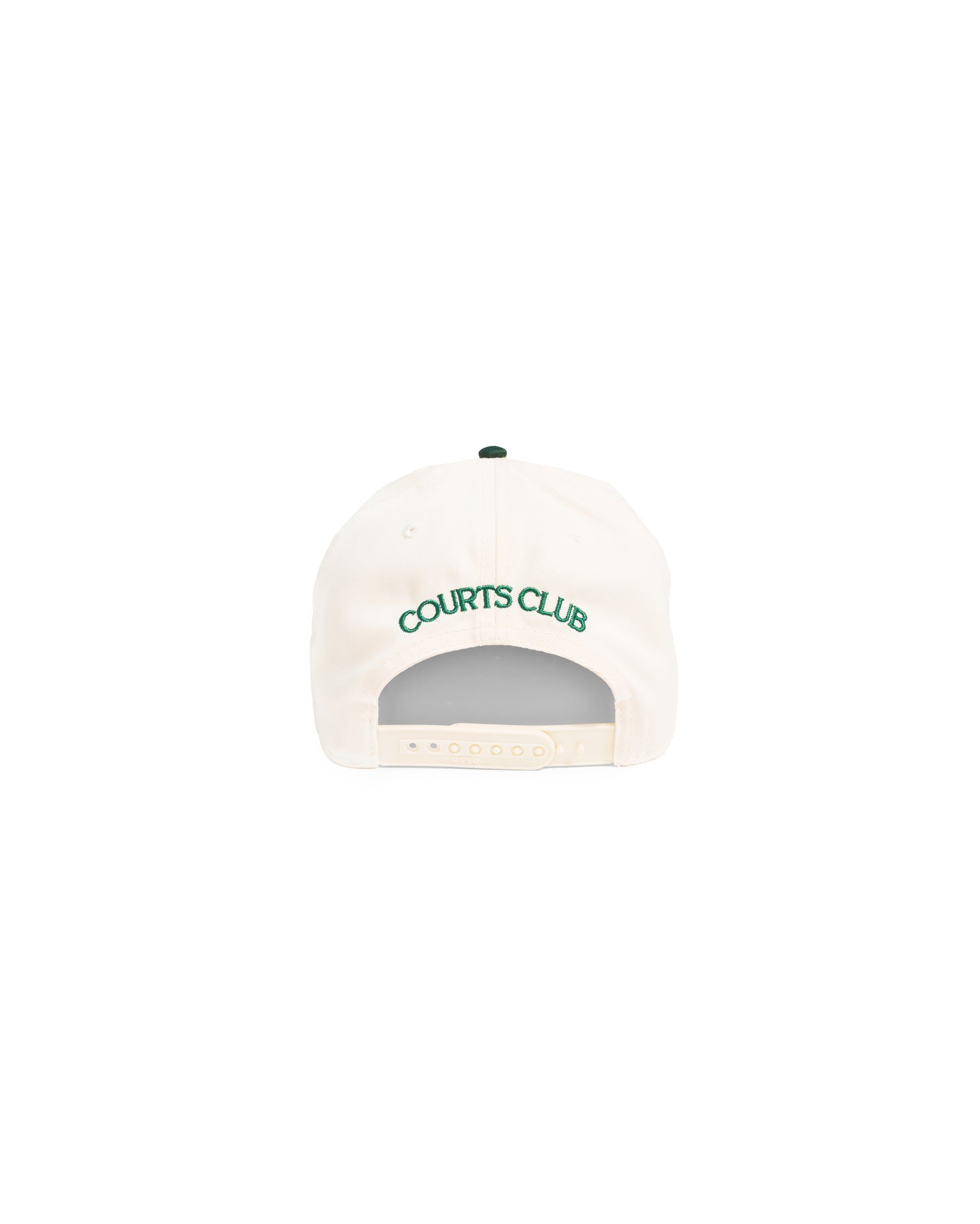 Collegiate Crest 5 Panel (beige & green)