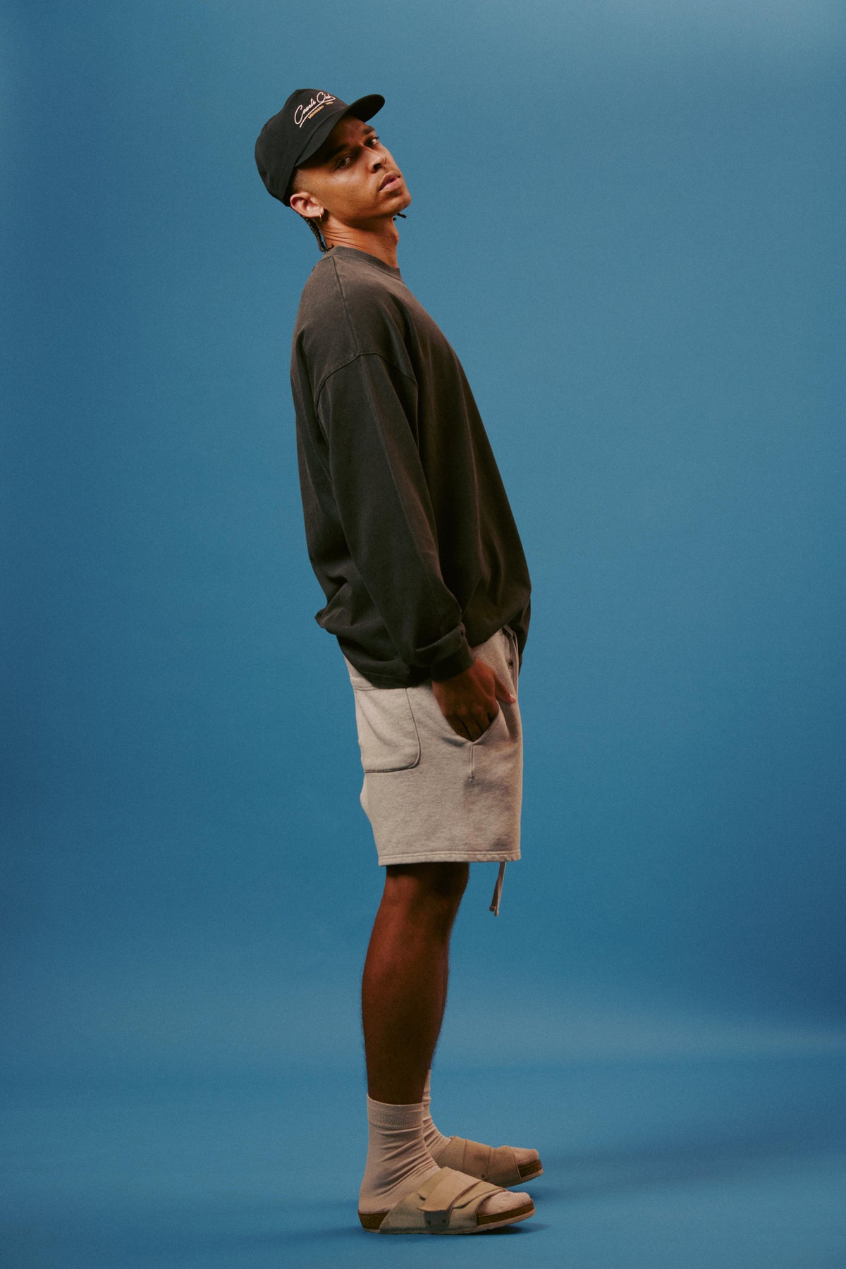 Overcast Long Sleeve Tee (vintage black)