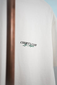 Script Tee (white)