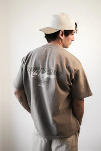 Script Tee (vintage brown)