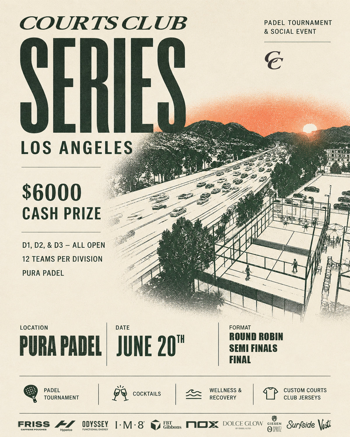 Courts Club Series | Los Angeles