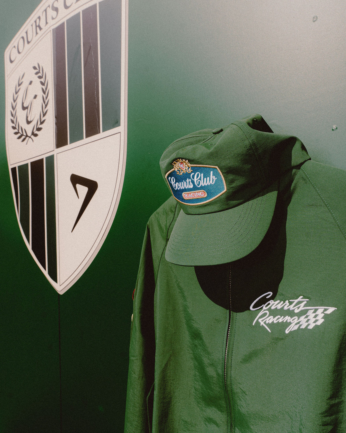 Racing Nylon Hat (Green)