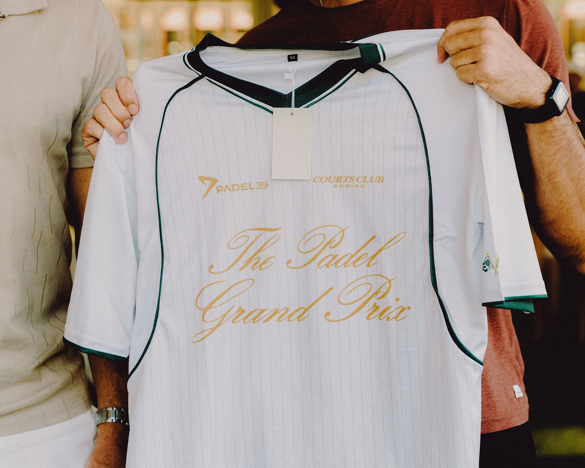 Grand Prix Jersey (Off-White & Gold)