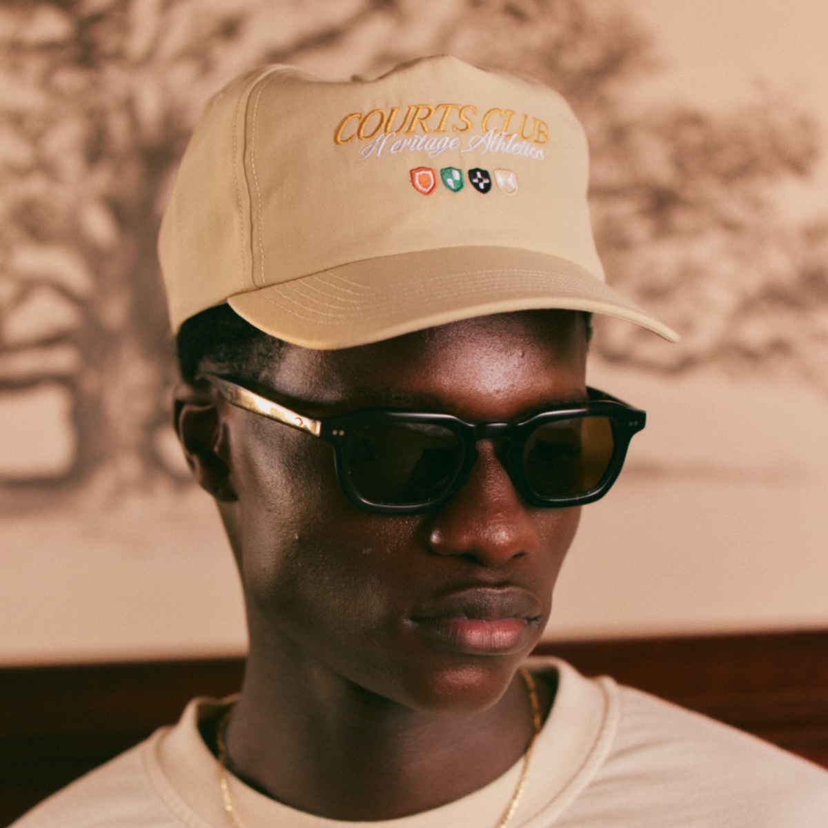 Manor 5-Panel Cap (Beige)