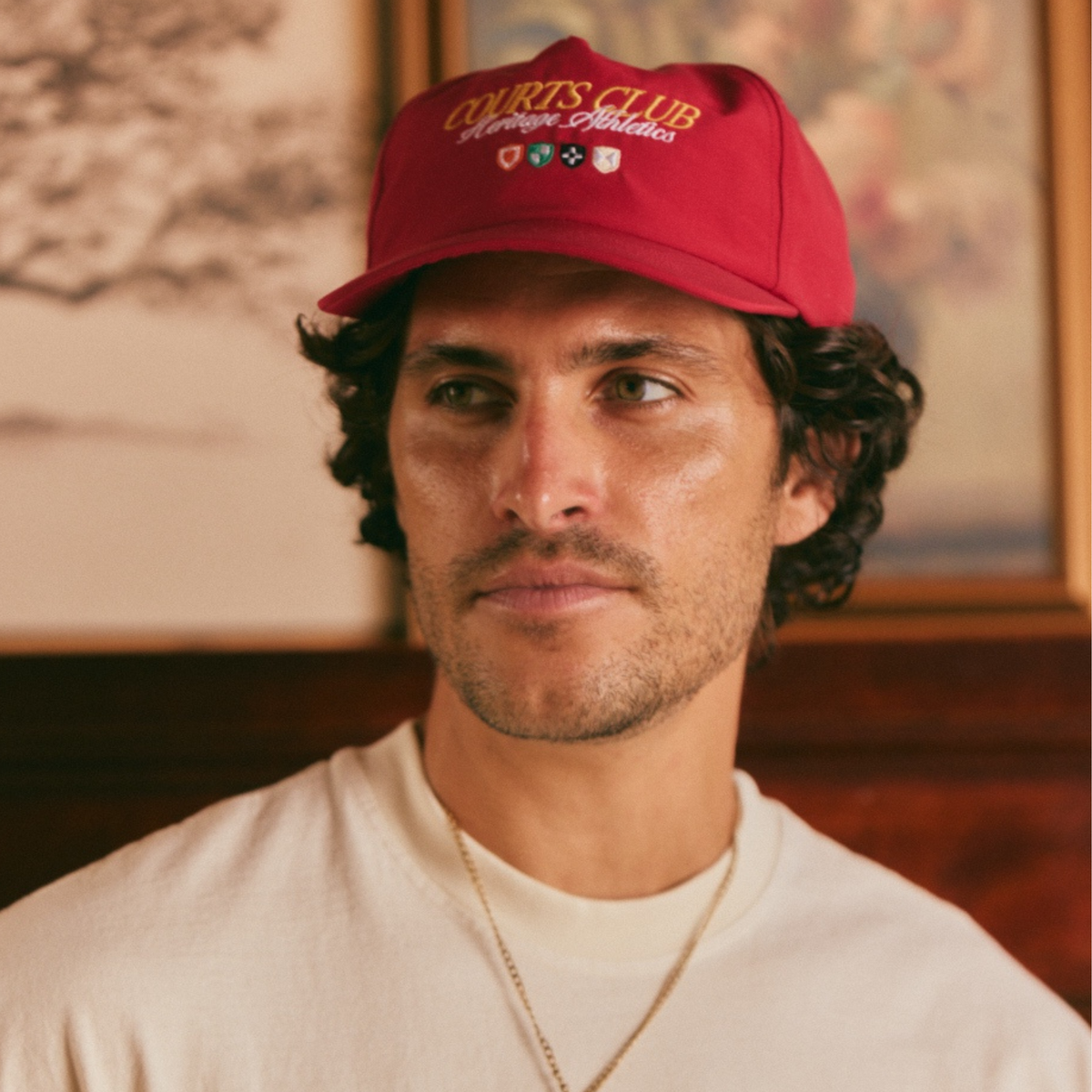 Manor 5-Panel Cap (Red)