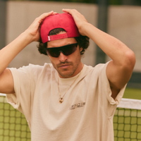Manor 5-Panel Cap (Red)