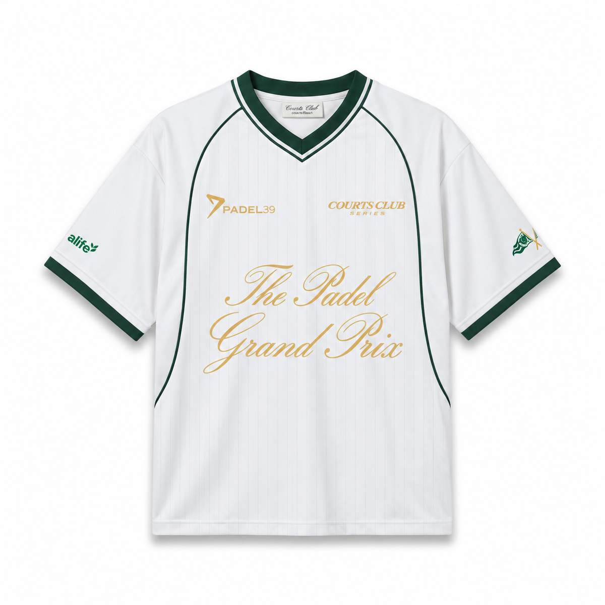 Grand Prix Jersey (Off-White & Gold)