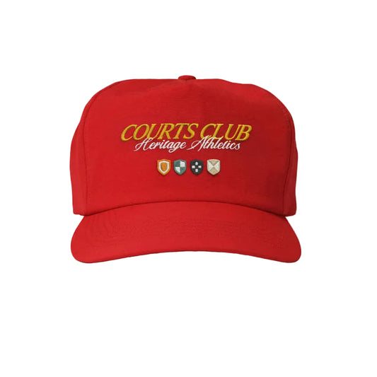 Manor 5-Panel Cap (Red)
