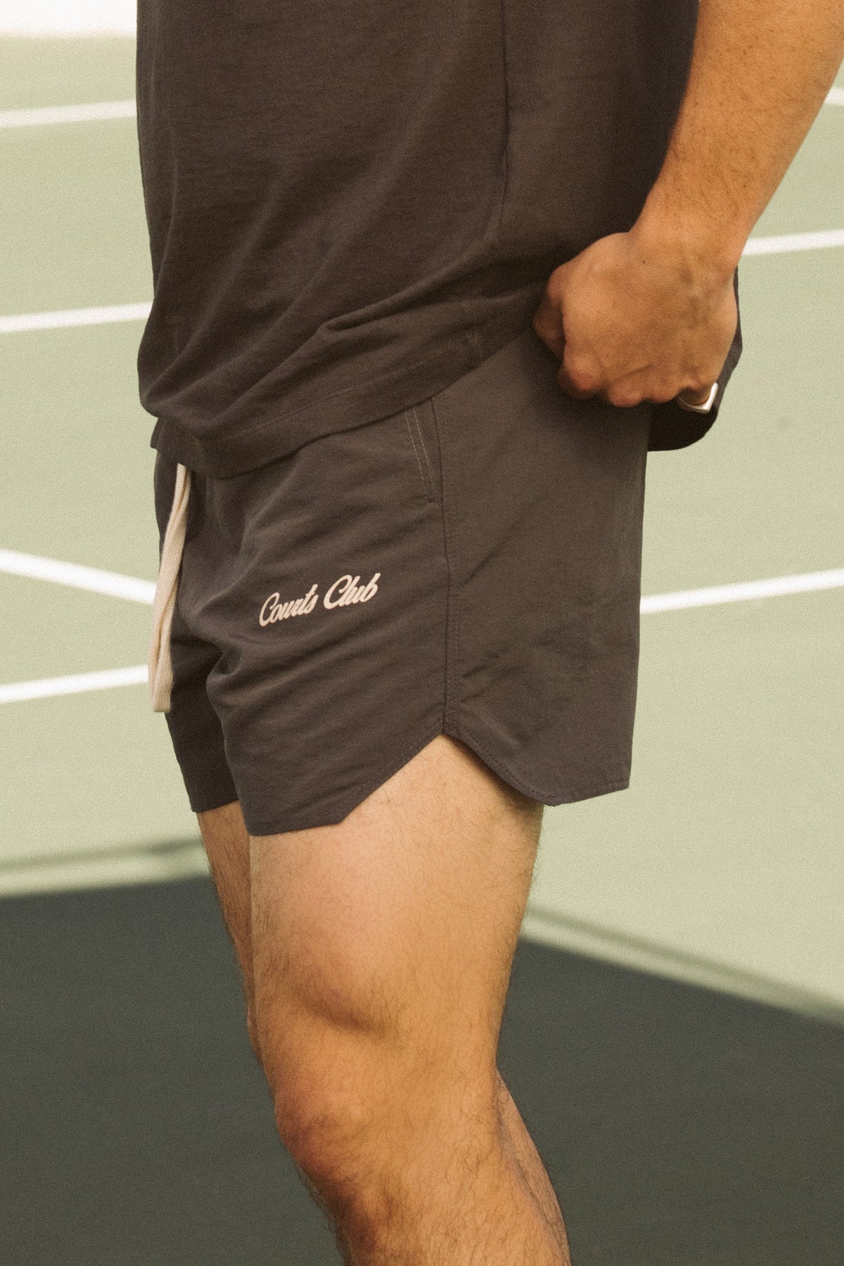 Nylon Court Shorts