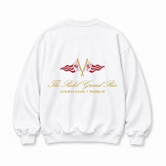 Padel Grand Prix Crewneck (vintage white)