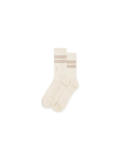Embroidered Court Socks