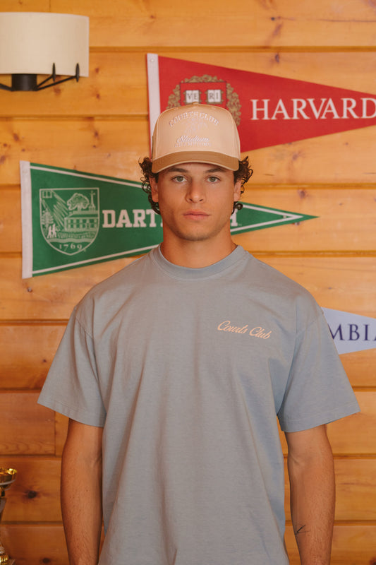 Stadium Tee (dusty blue)