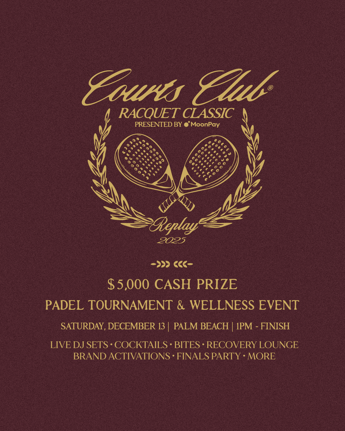The Racquet Classic Presented By MoonPay