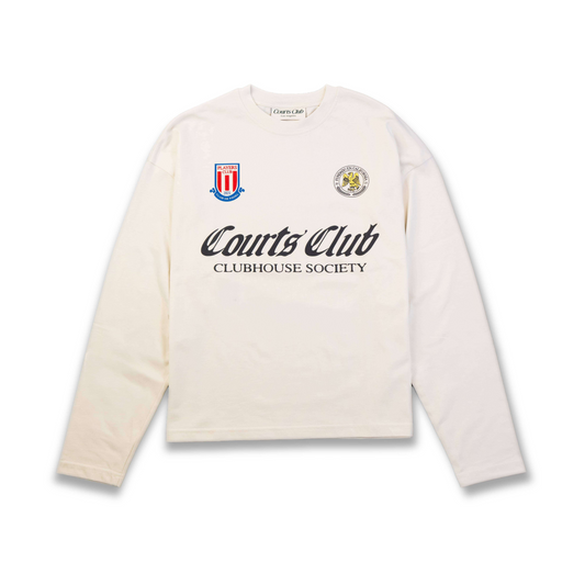 Clubhouse Society Long Sleeve (Vintage White)